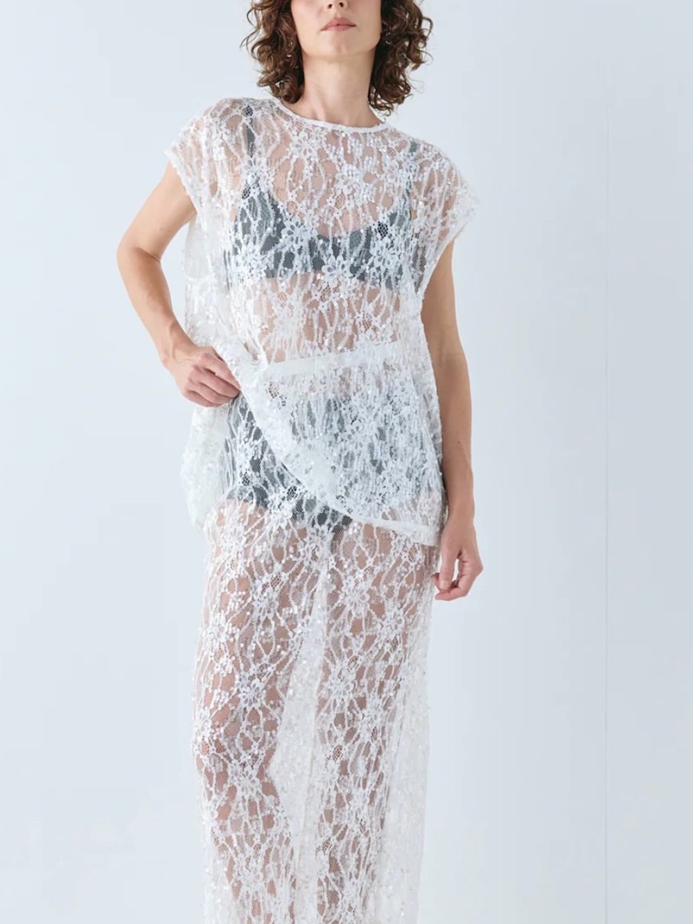 VRG GRL Sequin Top